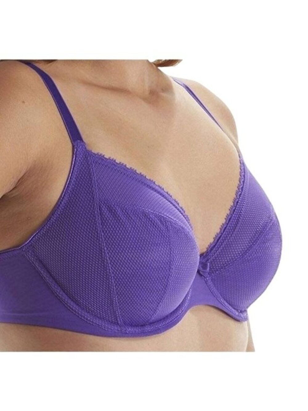 Chantelle Purple Parisian Plunge Bra Size